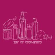 set of cosmetics for skin care N5