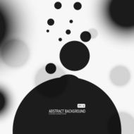Abstract background with round shapes or particles N4