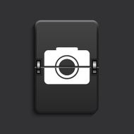 vector modern scoreboard black icon N9