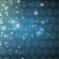 Abstract shiny ethnic background with sparkles