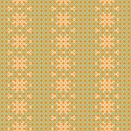 Abstract seamless pattern with stars or flowers Vintage geometric background