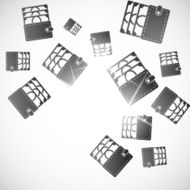 abstract background purse N17