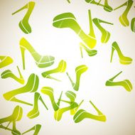 abstract background shoe N4