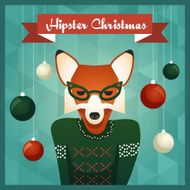 Cute Fox girl in sweater