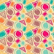 Vintage abstract seamless pattern