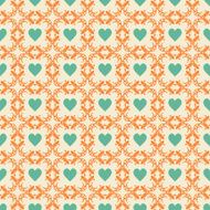 seamless pattern for valentines day and wedding N16