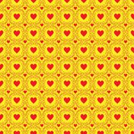 seamless pattern with hearts Valentines day background N13