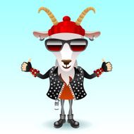 Goat rocker character