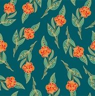 Seamless Floral Pattern N579