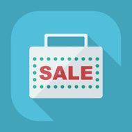 Flat modern design with shadow sale N2