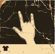 Vintage Hipster Hand