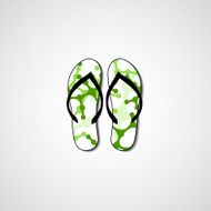 Abstract illustration on flip flops N11