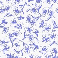 floral design pattern N19