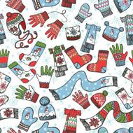 Baby Sketchy seamless pattern Knitted clothing accessories