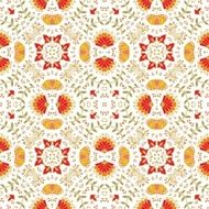 Seamless floral ornament N35