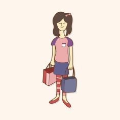 shopper theme elemets vector eps N72