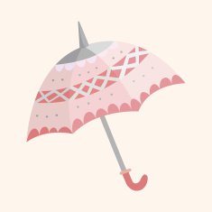 Umbrella theme elements vector eps N147