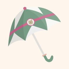 Umbrella theme elements vector eps N150