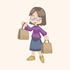 shopper theme elemets vector eps N77