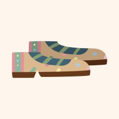 shoe style theme elements vector eps N69