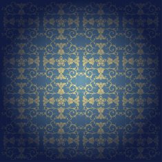Flowers vector baroque background