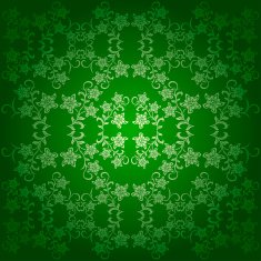 Flowers baroque background N5