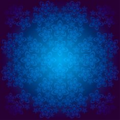 Flowers baroque background N6