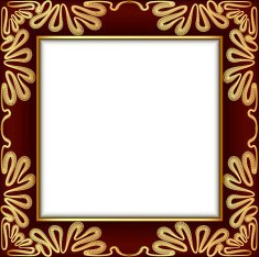 illustration background with gold lace and place for text
