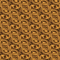 Brown seamless pattern N2