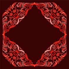 Stylish Floral Card in Vector N10