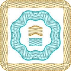 Vintage lace elegant frames Vector template for you design