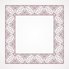 Vintage invitation card N22