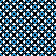 Geometry cute seamless pattern