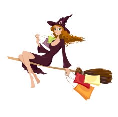 Halloween Witch N19
