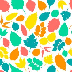 Seamless pattern with leaves N30