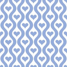 Abstract seamless pattern with hearts N6