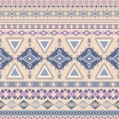 Tribal aztec seamless pattern N5