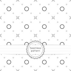 vector seamless pattern N153