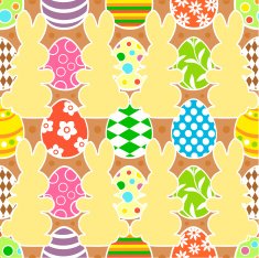 Easter seamless background N4