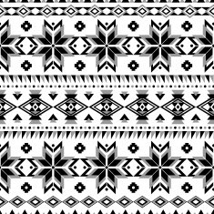 Aztec seamless pattern N3