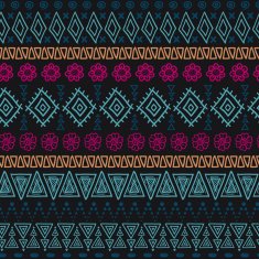 Tribal aztec seamless pattern N11