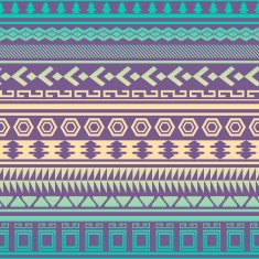 Tribal aztec seamless pattern N13