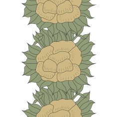 Abstract Seamless pattern with floral background N2