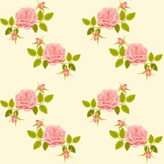 pattern with roses N2