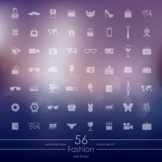 Set of Fashion Icons N4