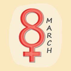 Greeting card design for Happy Women's Day celebration N2