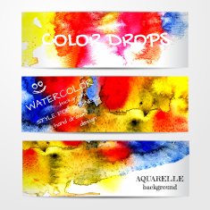 Vector watercolor N79