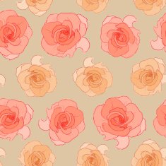 Seamless pattern with roses N8