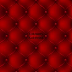 Red leather upholstery furniture textured background