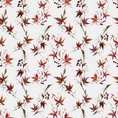 Watercolor grape pattern